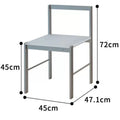 Frosted Acrylic Dining Chair – Modern Luxury Home Furniture Acrylic Dining Chair Babs 45X47.1X72CM