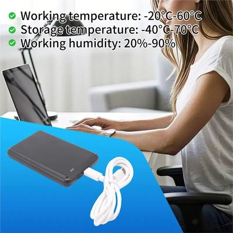 USB UHF RFID Reader Writer ISO18000-6C 6B 860-960MHz Adjustable RFID Reader Writer Babs