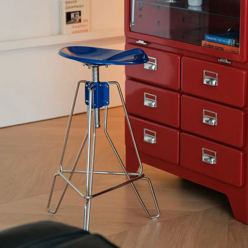 Adjustable Swivel Metal Bar Chair | Modern Minimalist Barstool Adjustable Bar Stool Babs