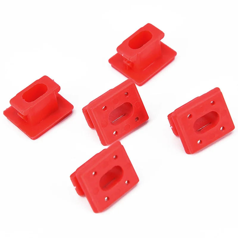 20pcs BMW E46/E65/E66/E83N Dashboard Panel Fixing Clips Red Auto Panel Clips Babs