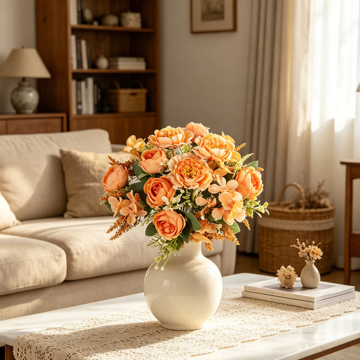 Silk Peony Hydrangea Artificial Flowers – Wedding & Home Decor Artificial Flowers Babs