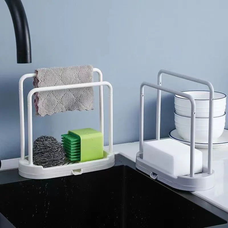 Detachable Kitchen Towel Holder & Under Sink Organizer Rack Sink Organizer Rack Babs