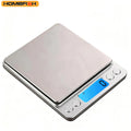 Digital Kitchen & Jewelry Scale 3000g 0.1g LCD Tare Gram Oz Digital Kitchen Scale Babs Light Grey 3Kg