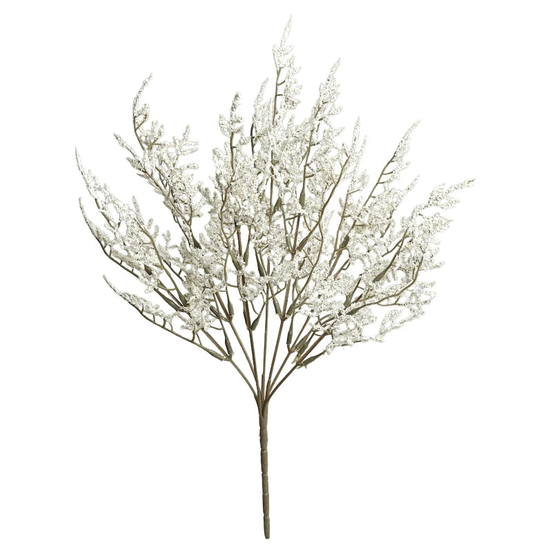 Artificial Flower Wreath Handmade DIY Bouquet Wedding & Garden Artificial Flower Wreath Babs WHITE 1 pc