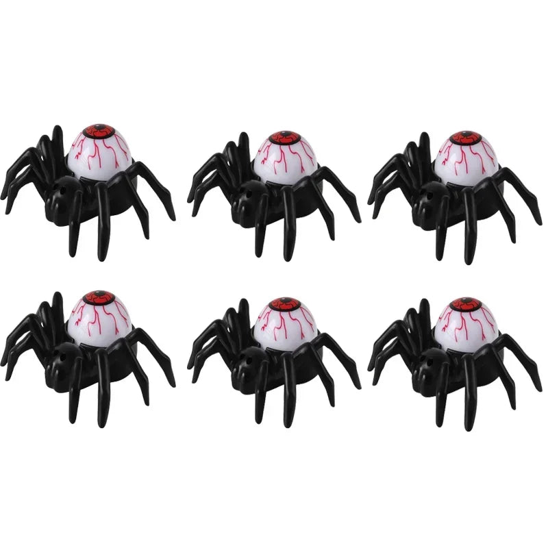 Halloween Spider Eyeball Candle Ambient Light Party Decor 1-12PCS Halloween Candle Decor Babs Red-6PCS As shown