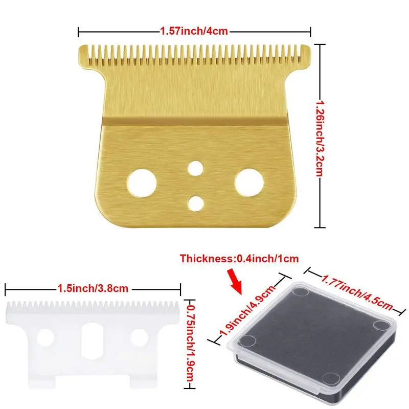 Replacement T-Blade for Hair Trimmer & Beard Clipper – 1 Pc Trimmer Replacement Blade Babs