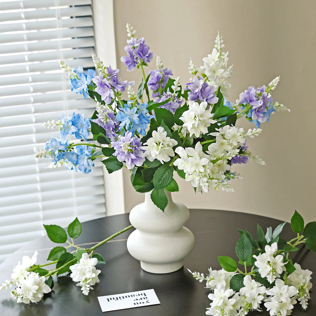 Silk Artificial Moundlily Flowers – Wedding & Home Décor Bouquet Artificial Flower Bouquet Babs