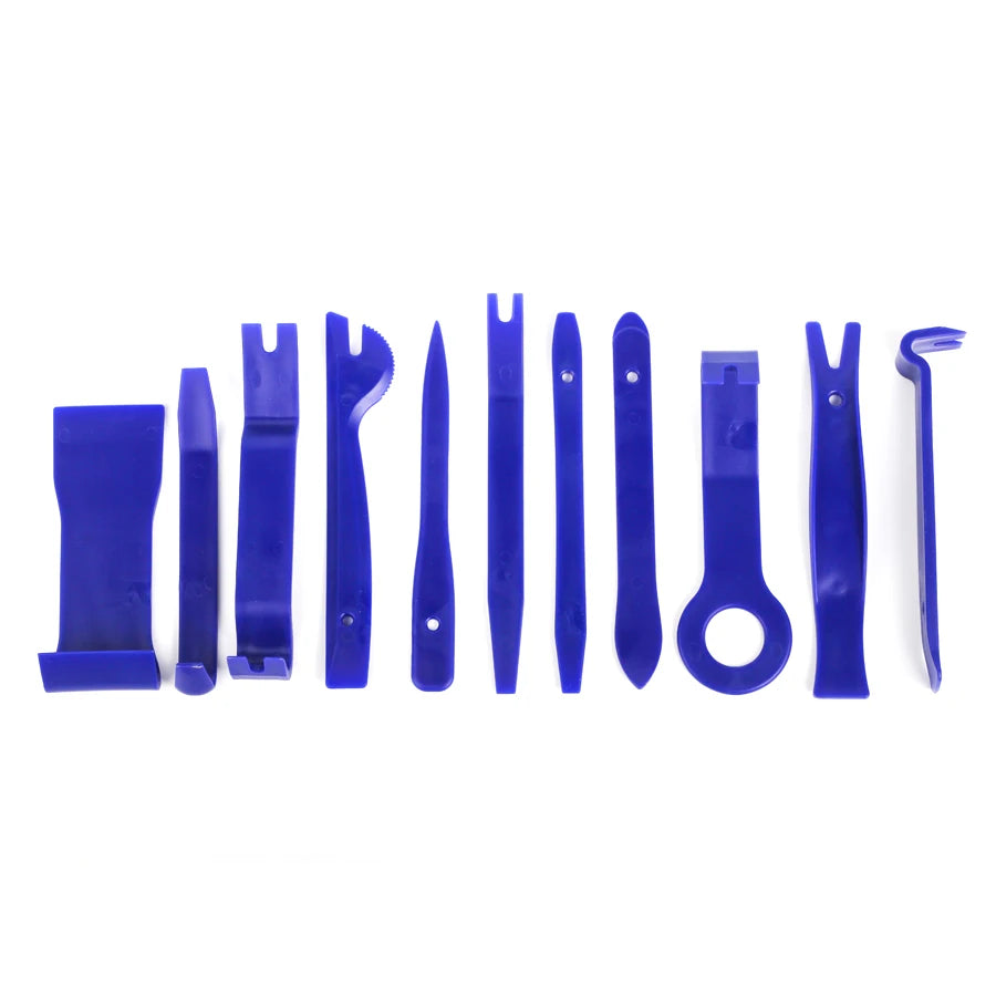 11-Piece Car Trim Removal Tool Kit – Panel & Dashboard Pry Set Auto Trim Removal Kit Babs Blue