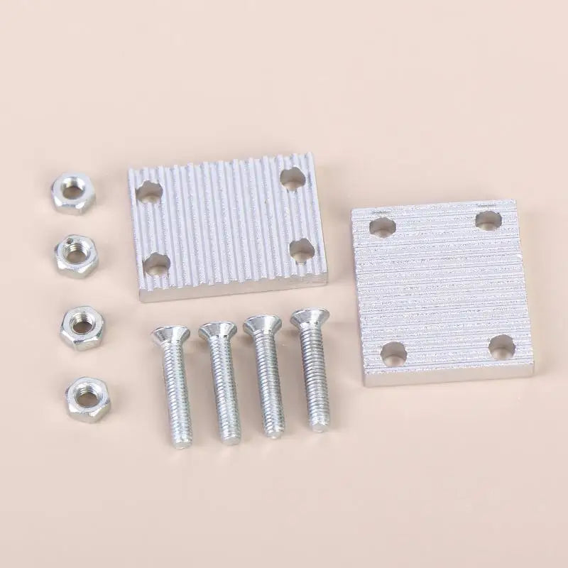 Aluminum GT2 Belt Clamp 6mm & 10mm – 3D Printer Timing Belt Timing Belt Clamp Babs
