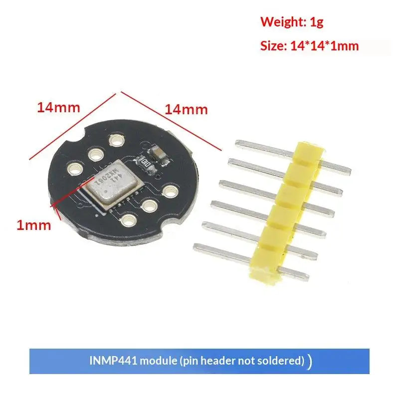 INMP441 MEMS Omnidirectional Microphone Module 24-bit I²S Microphone Sensor Module Babs 1