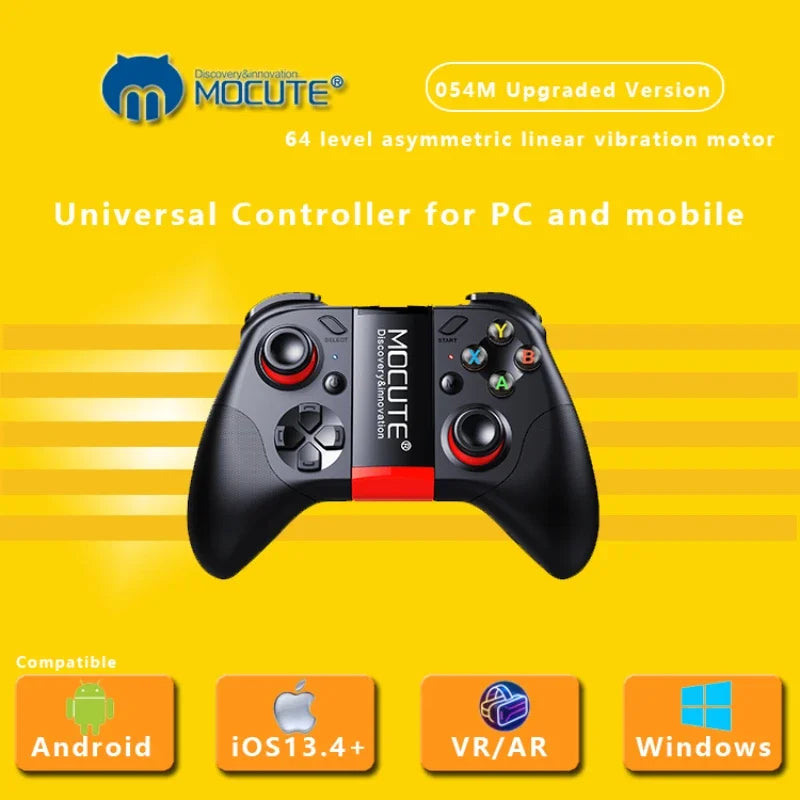 Mocute 054 Bluetooth 5.3 Gamepad for iOS Android PC Smart TV Wireless Gamepad Controller Babs