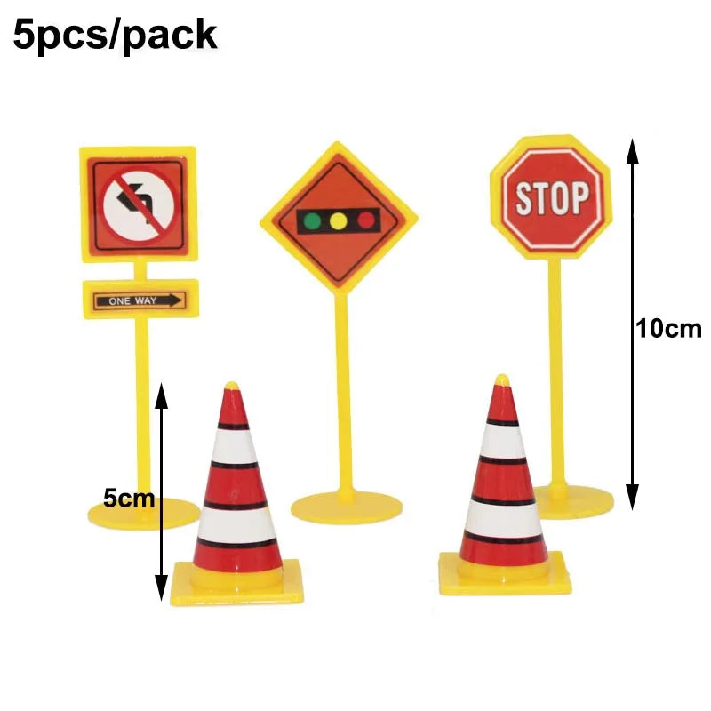 Construction Cake Toppers – Dump Truck & Excavator Party Decor