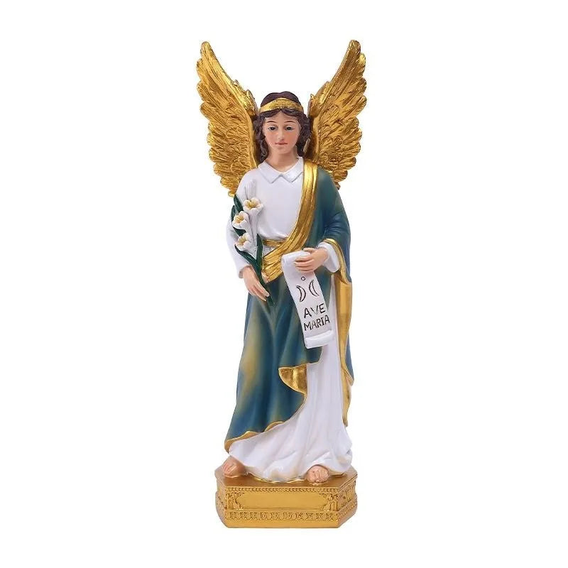Saint Raphael Angel Resin Statue – Classic Figurine Gift Resin Angel Figurine Babs