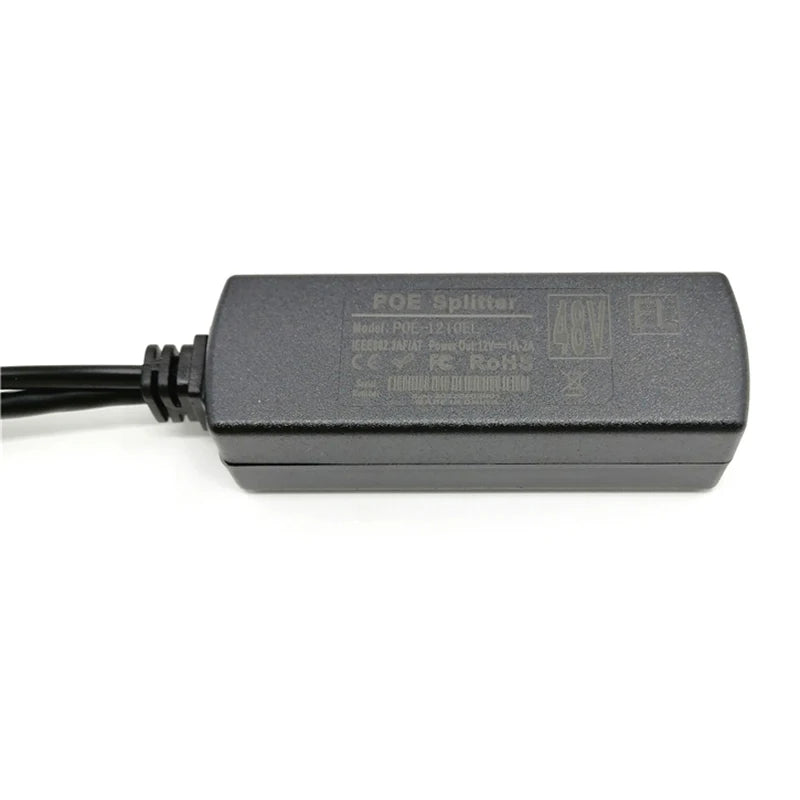 48V to 12V POE Splitter Adapter Cable for CCTV Security Cameras POE Splitter Adapter Babs
