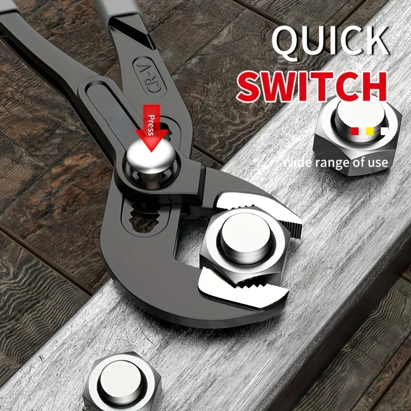 Chrome Vanadium Steel Multi-Function Water Pump Pliers & Wrench Water Pump Pliers Babs
