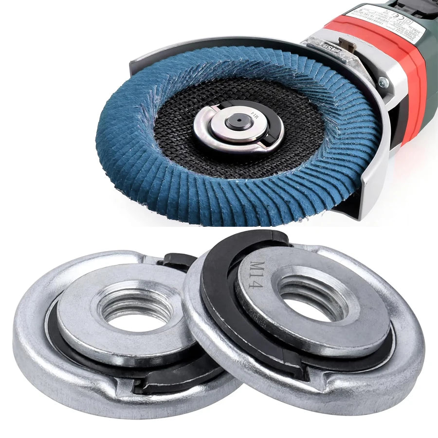 M14 Angle Grinder Quick Release Self-Locking Flange Nut Plate Grinder Flange Nut Babs