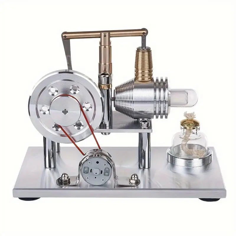 Stirling Engine Model Kit – DIY STEM Science Education Gift STEM Engine Model Kit Babs 1pc