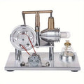 Stirling Engine Model Kit – DIY STEM Science Education Gift STEM Engine Model Kit Babs 1pc