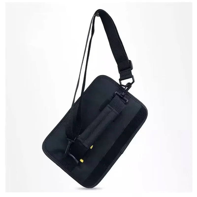 Golf Tee Holder Bag Clip – Polyester Holster & Buckle Golf Tee Holder Babs black