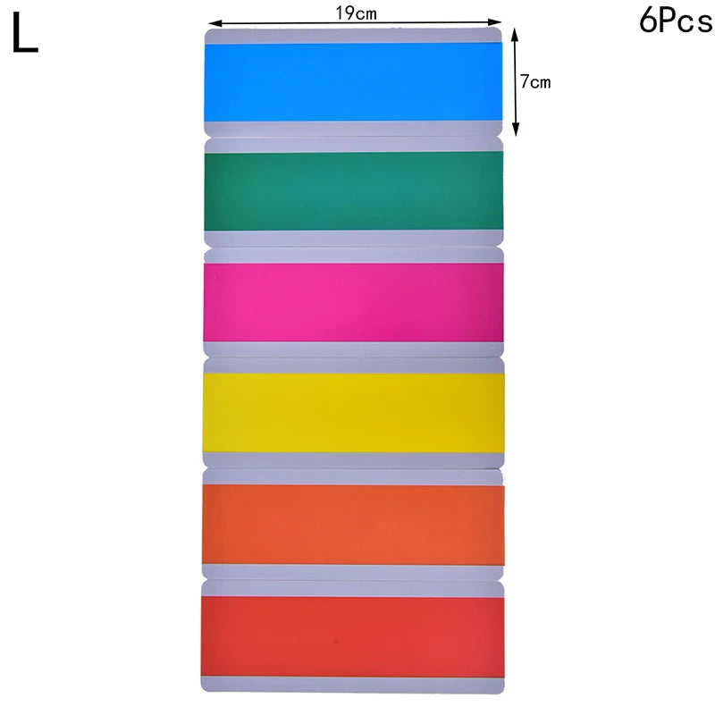 Colored Reading Guide Strips & Highlighter Overlays – 6 or 8 Pc Reading Guide Strips Babs Multicolor L