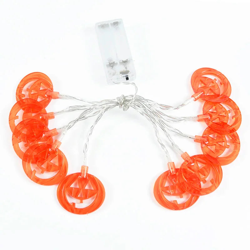 Halloween LED String Lights – Pumpkin Bat Ghost 10-LED 1.5M Halloween String Lights Babs