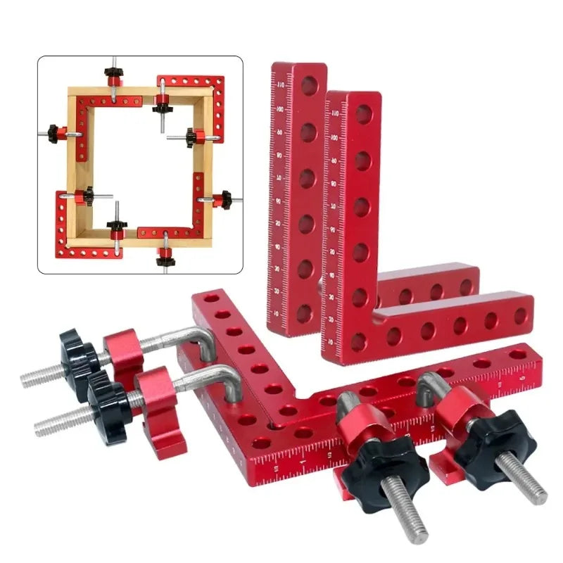 90° Right Angle Corner Clamp – 120/140mm Aluminum Woodworking Woodworking Corner Clamp Babs