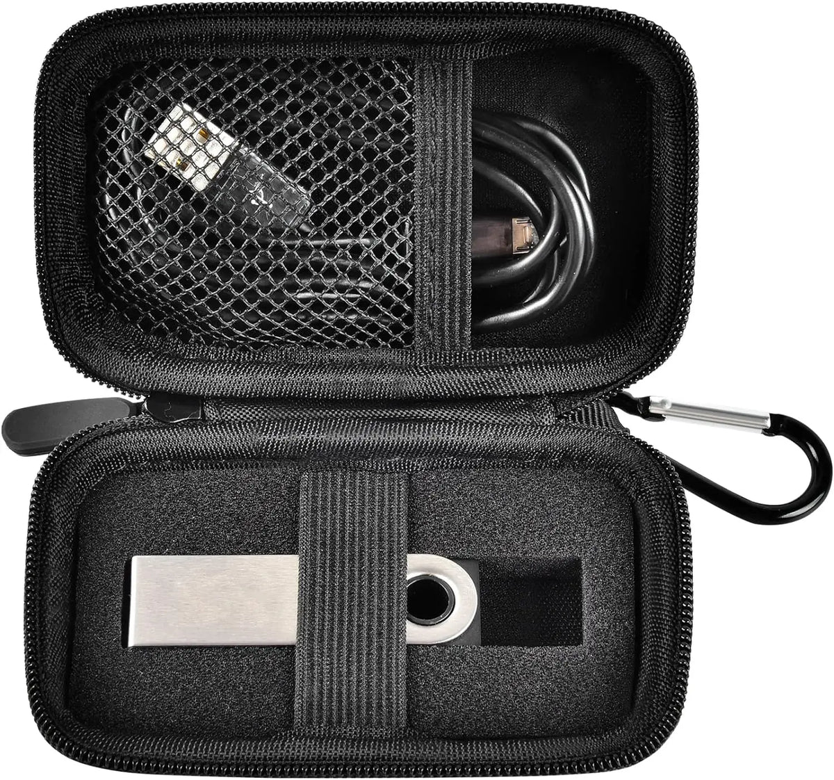Hard EVA Case for Ledger Nano X/S/Plus – Shockproof Crypto Wallet Crypto Wallet Case Babs black