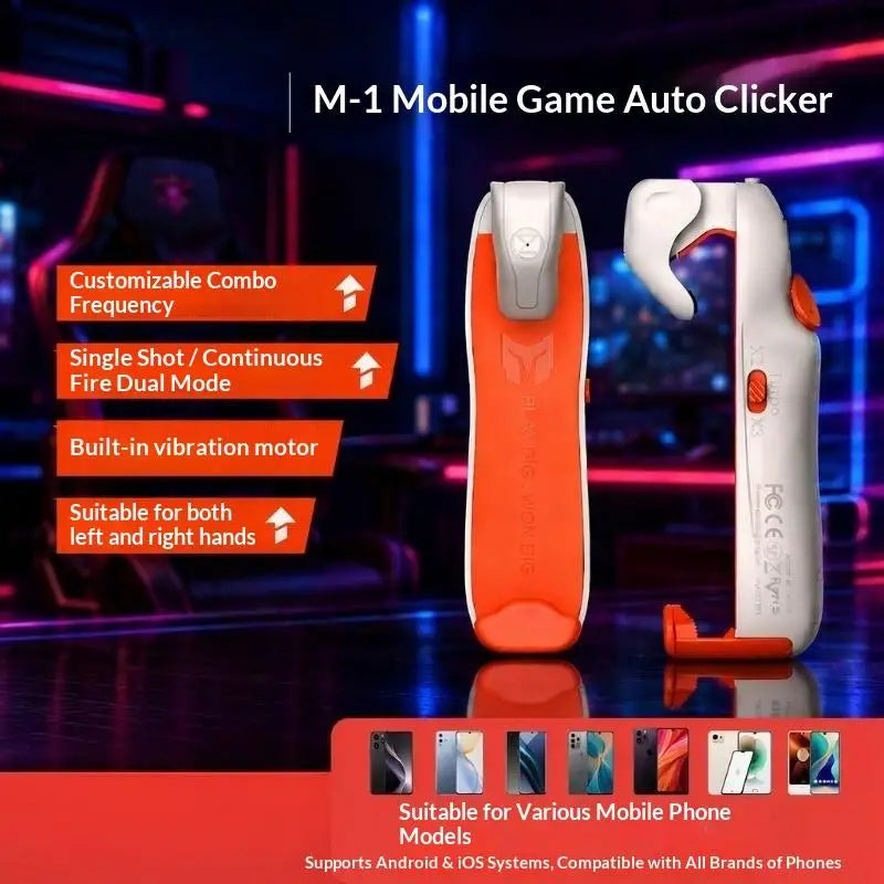 M1 Mobile Gaming Trigger Button Controller – iOS & Android Mobile Gaming Trigger Babs