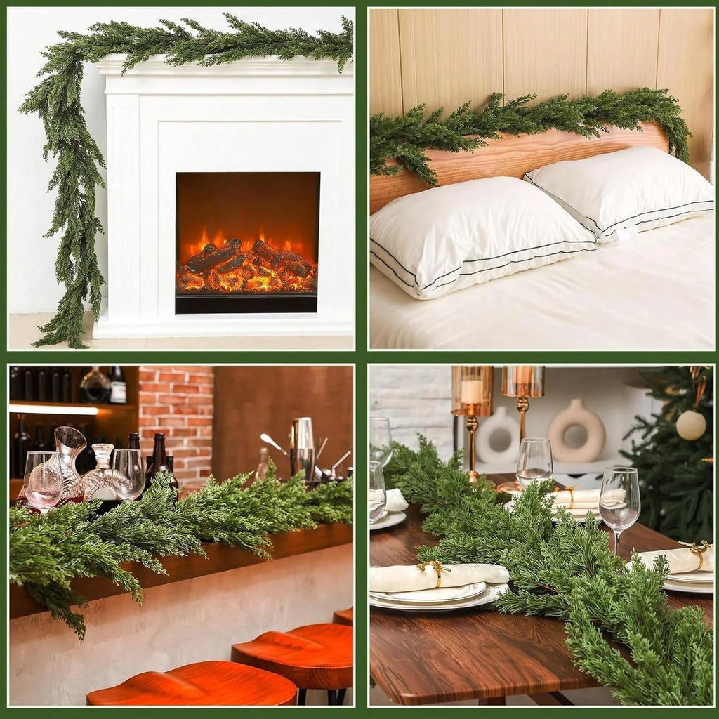 Artificial Greenery Vine – Wedding, Garden & Wall Hanging Decor Artificial Foliage Vine Babs