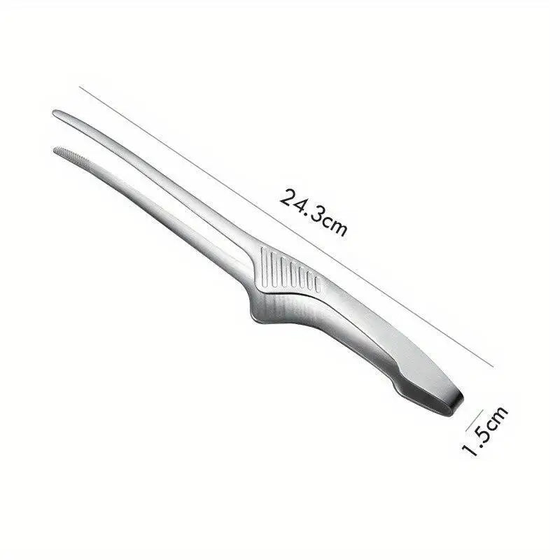 Stainless Steel BBQ Tongs – Anti-Slip & Self-Standing BBQ Kitchen Tongs Babs