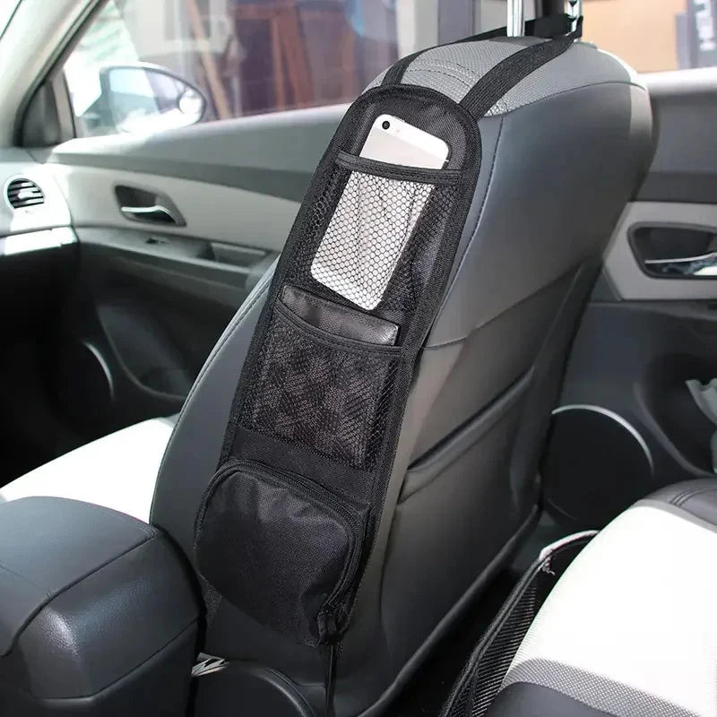 Car Seat Back Organizer Bag – Waterproof Oxford Storage Car Seat Organizer Babs