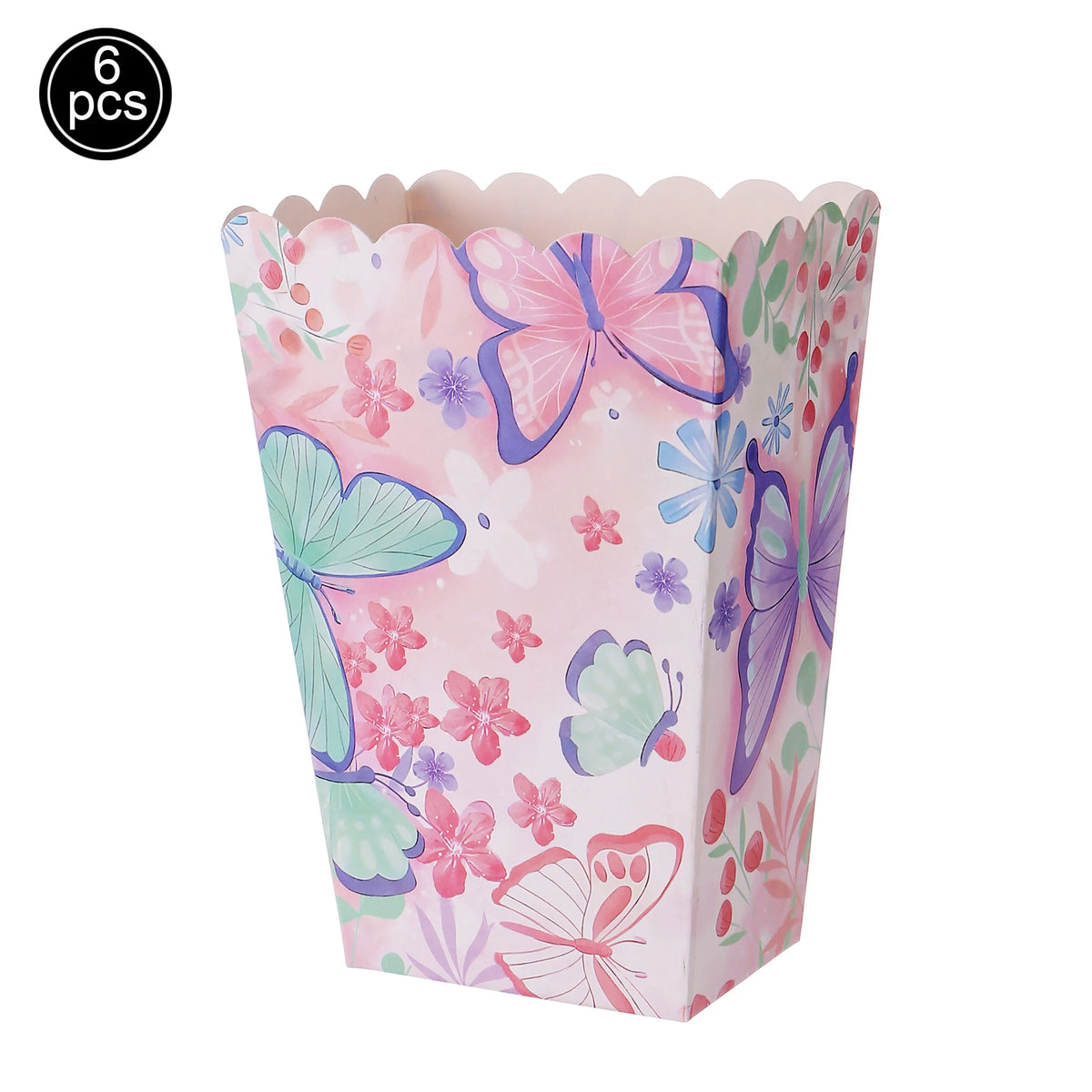 Butterfly Party Supplies Set – Plates, Cups & Foil Balloons