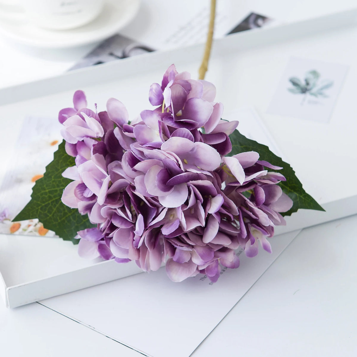 Artificial Silk Hydrangea Bouquet – Wedding & Home Décor Artificial Flower Bouquet Babs