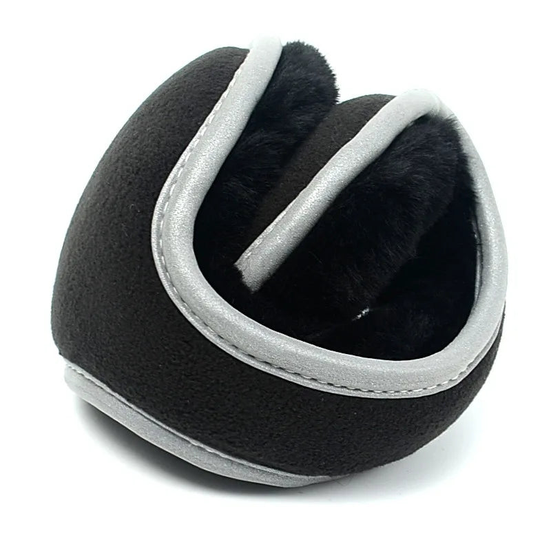 Unisex Foldable Winter Earmuffs with Reflective Tape Winter Earmuffs Babs