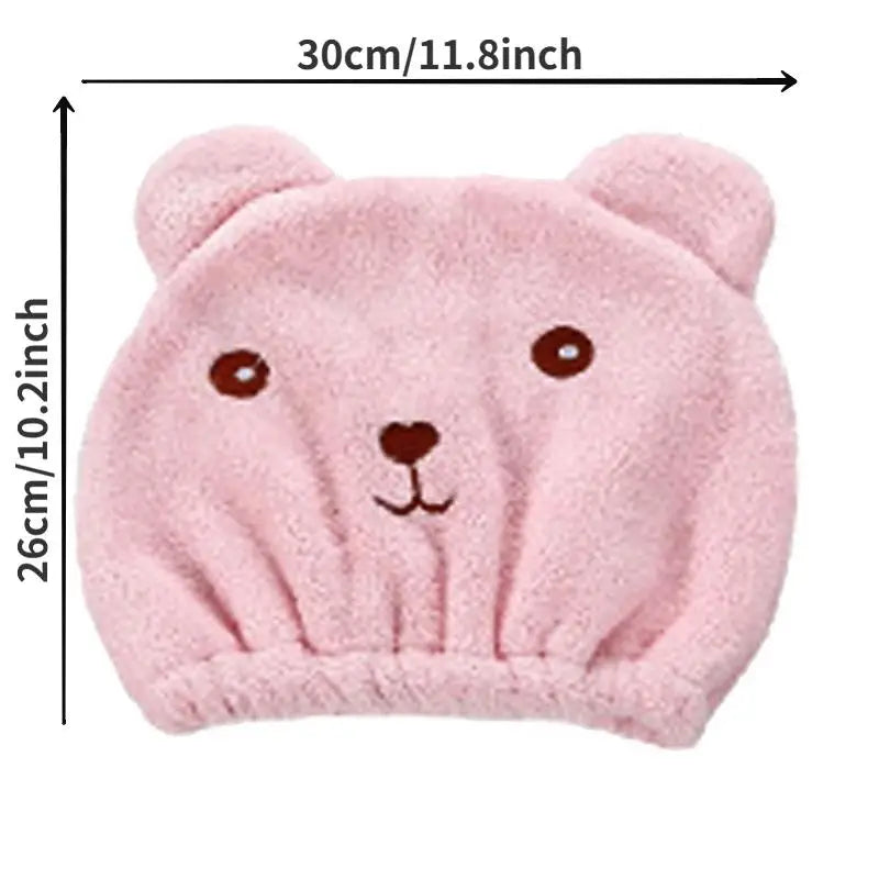 Microfiber Hair Drying Cap – Super Absorbent Quick-Dry Towel Hair Drying Cap Babs