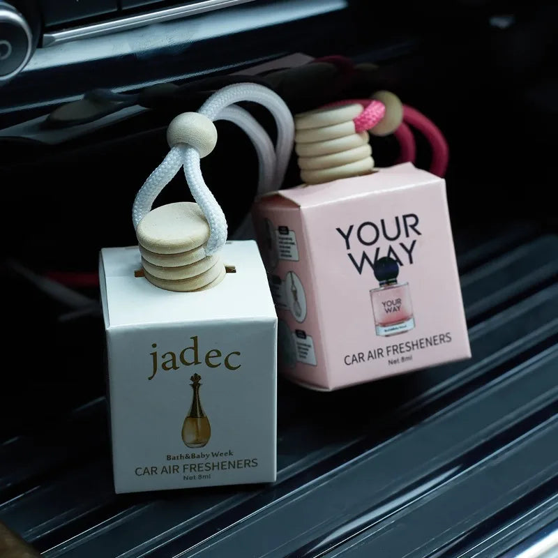 Perfume Bottle Car Air Freshener – Long-Lasting Fragrance Car Air Freshener Babs