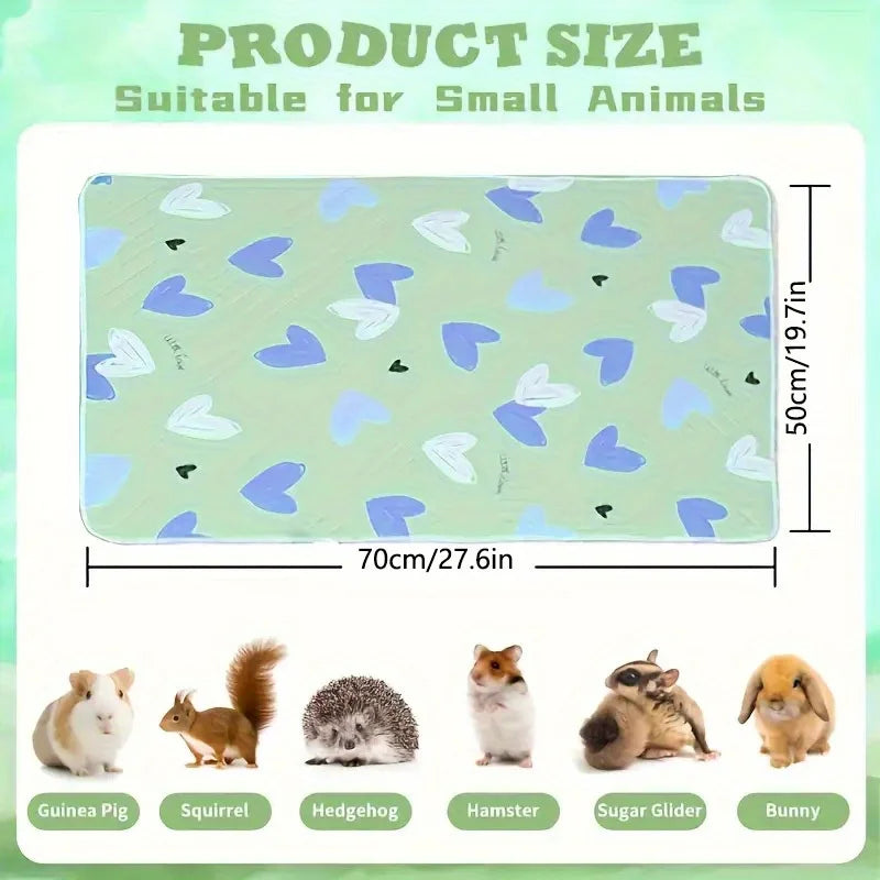 Reusable Washable Pet Cage Mat – Rabbits, Hamsters & Reptiles Pet Cage Mat Babs