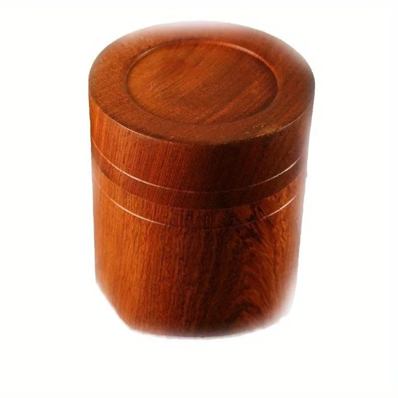 Rosewood Wooden Jar – Multipurpose Tea & Spice Canister Wooden Storage Jar Babs