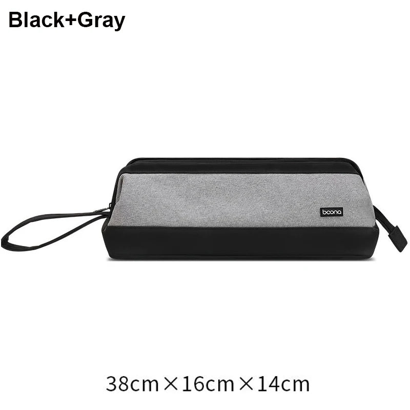 Waterproof Hair Dryer Storage Bag | Travel Organizer Case Hair Tool Storage Bag Babs Gray 38x16x14cm