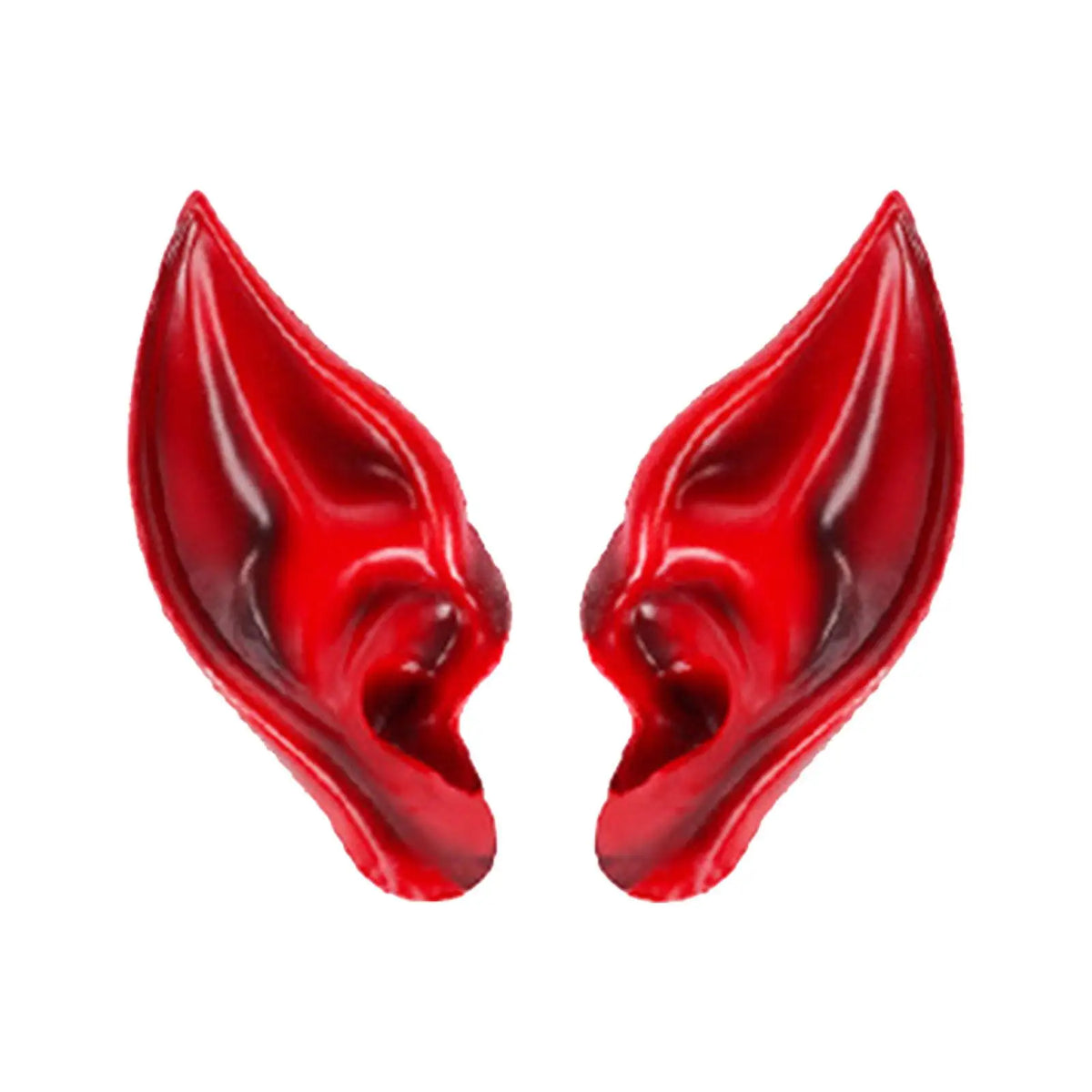 Latex Elf Ears – Fairy, Vampire & Elven Halloween Costume Props Costume Ear Props Babs Red