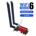 KEBIDUMEI AX1800 WiFi 6 PCIe Adapter – Bluetooth 5.2 Dual Band PCIe WiFi Adapter Babs AX1800 WIFI6