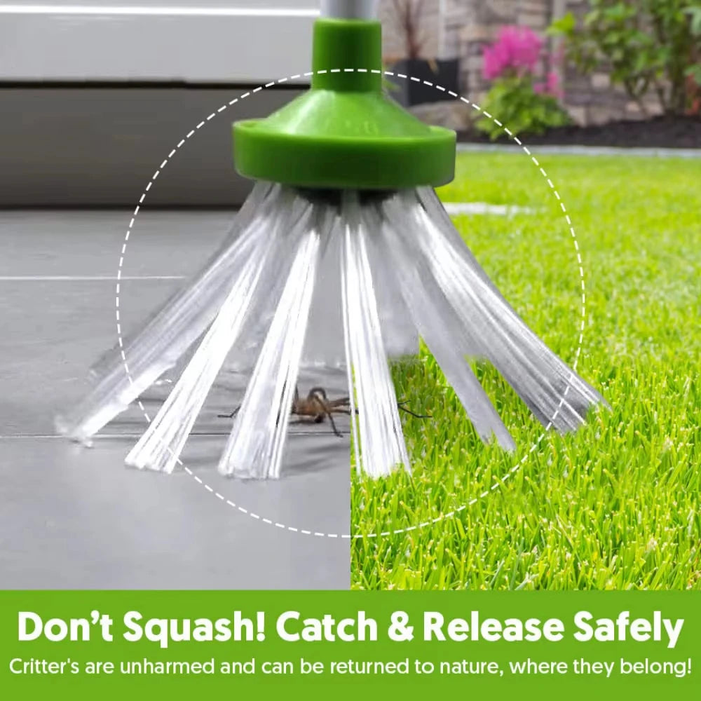 Foldable Spider & Insect Catcher – Aluminum Alloy No-Touch Insect Catcher Tool Babs