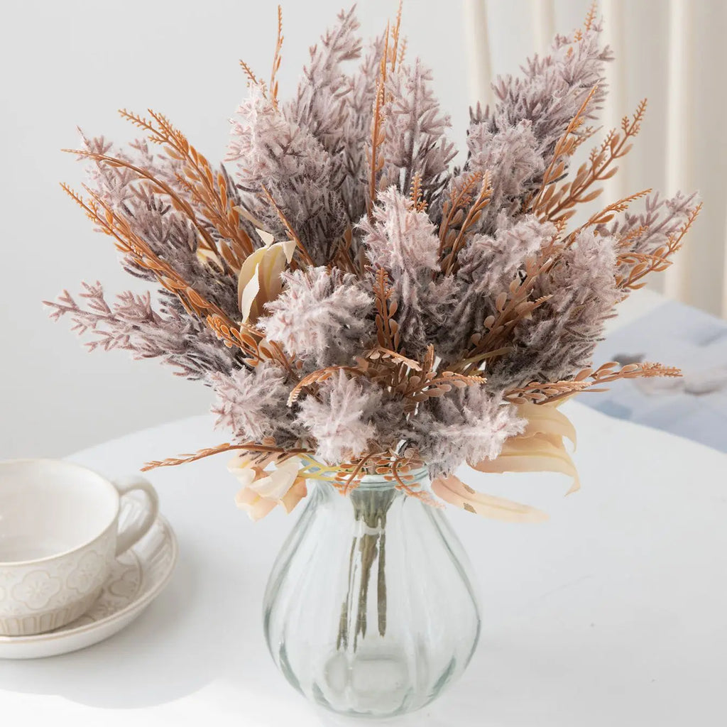 Artificial Silk Reed Stems – Wedding, Garden & Party Decor Artificial Floral Stems Babs
