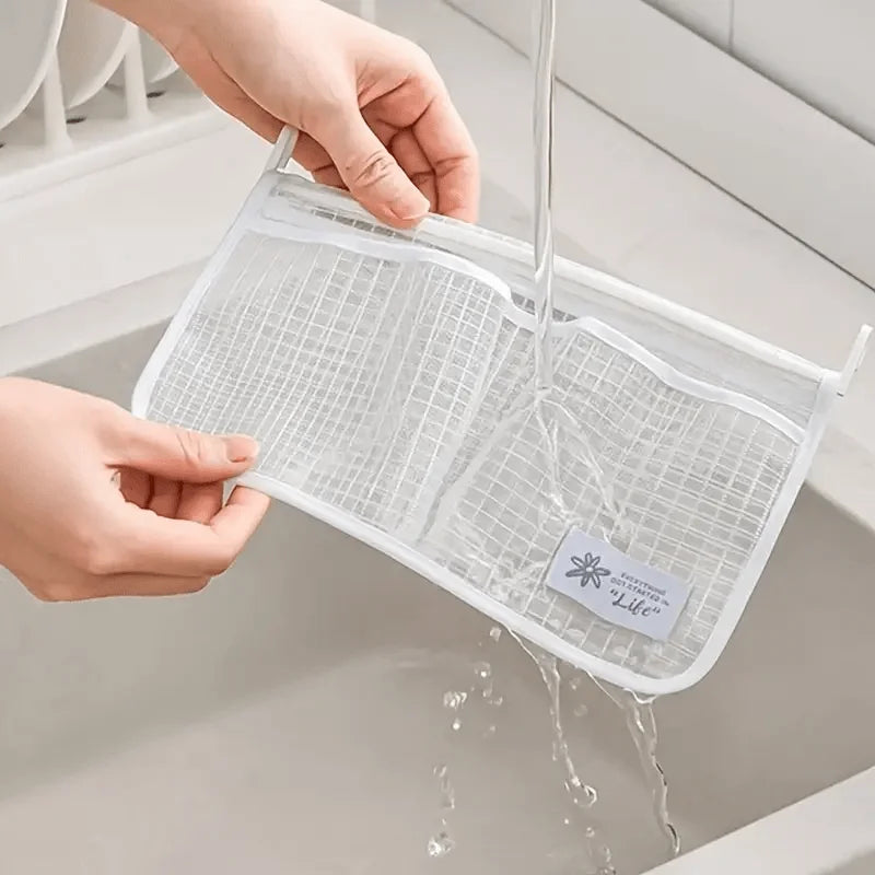 Fridge Door Organizer Hanging Mesh Bag | Kitchen Storage Fridge Door Organizer Babs