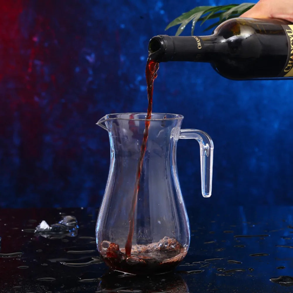 Transparent Acrylic Wine Decanter – Unbreakable PC Pitcher Wine Decanter Babs