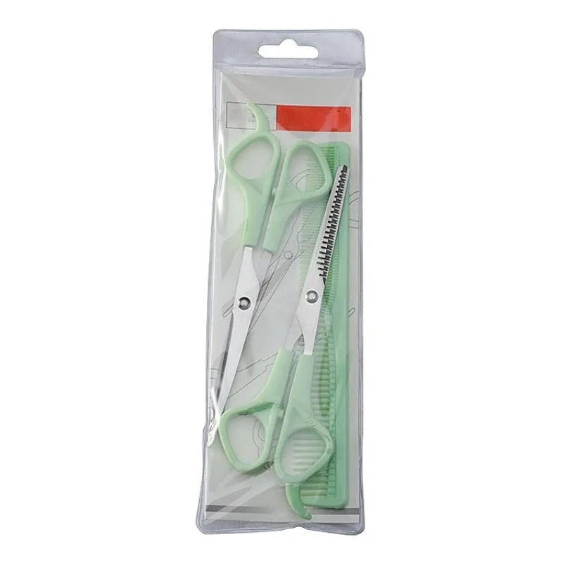 3-Piece Hair Scissors & Comb Set – Bang, Thinning & Pet Grooming Hair Scissor Set Babs