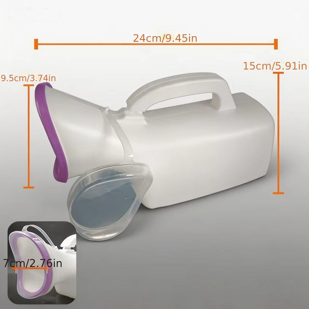 Portable Unisex Urinal with Brush – Car & Outdoor Camping Portable Travel Urinal Babs