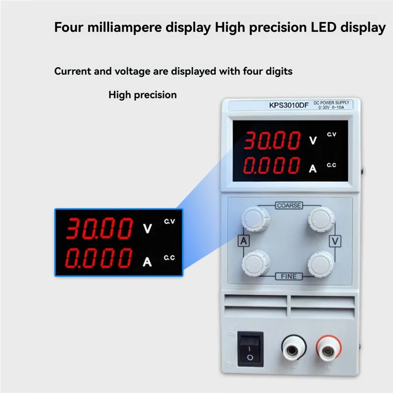 Adjustable DC Bench Power Supply 30V 5A Variable Voltage Regulator Bench Power Supply Babs