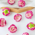 Silk Rose Tea Bud Artificial Flowers 50/100pcs – Wedding & DIY Decor Artificial Silk Flowers Babs Color1 50pcs