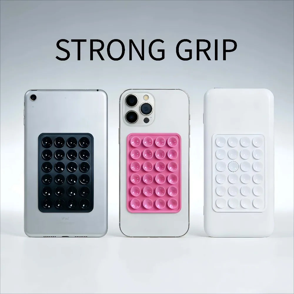 Silicone Suction Cup Phone Holder 24-Pack – Reusable Universal Phone Suction Mount Babs